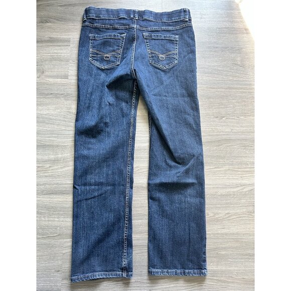 Riders By Lee Mid Rise Straight  Leg Womens Jeans Size 14/32 Blue Medium Wash - Picture 4 of 7